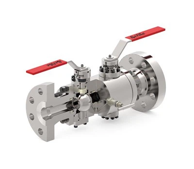 Trunnion Katup Bola Blok Ganda & Berdarah
