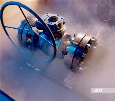 Katup Bola Kriogenik Baja Tempa